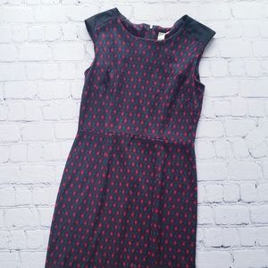 Emma & Michele Blue & Red Dress Size Small